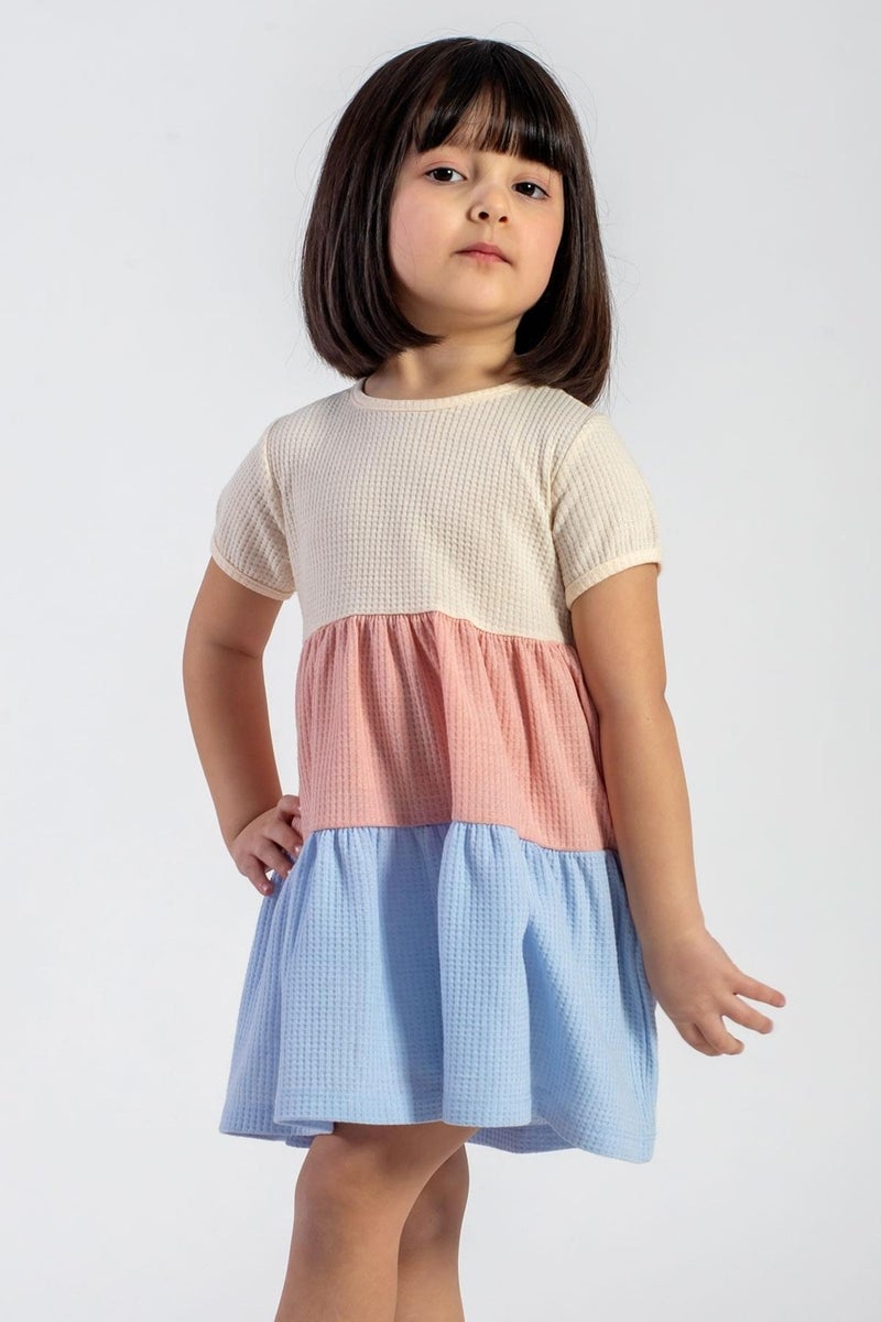 Zepkids Color Block Knit Dress  - Image 4