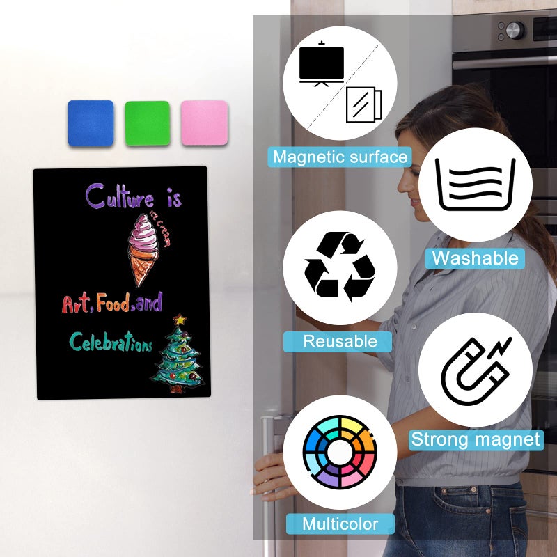 OWLKELA 30 Pack Whiteboard Eraser for Kids and Adults, Magnetic Whiteboard Eraser for Cleaning Dry Erase Markers on Magnetic Soft Whiteboard, Glass Whiteboard and Dry Erase Board - Image 3