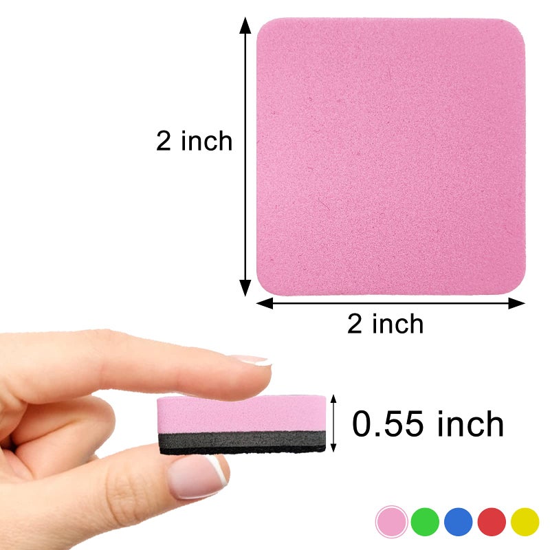 OWLKELA 30 Pack Whiteboard Eraser for Kids and Adults, Magnetic Whiteboard Eraser for Cleaning Dry Erase Markers on Magnetic Soft Whiteboard, Glass Whiteboard and Dry Erase Board - Image 2