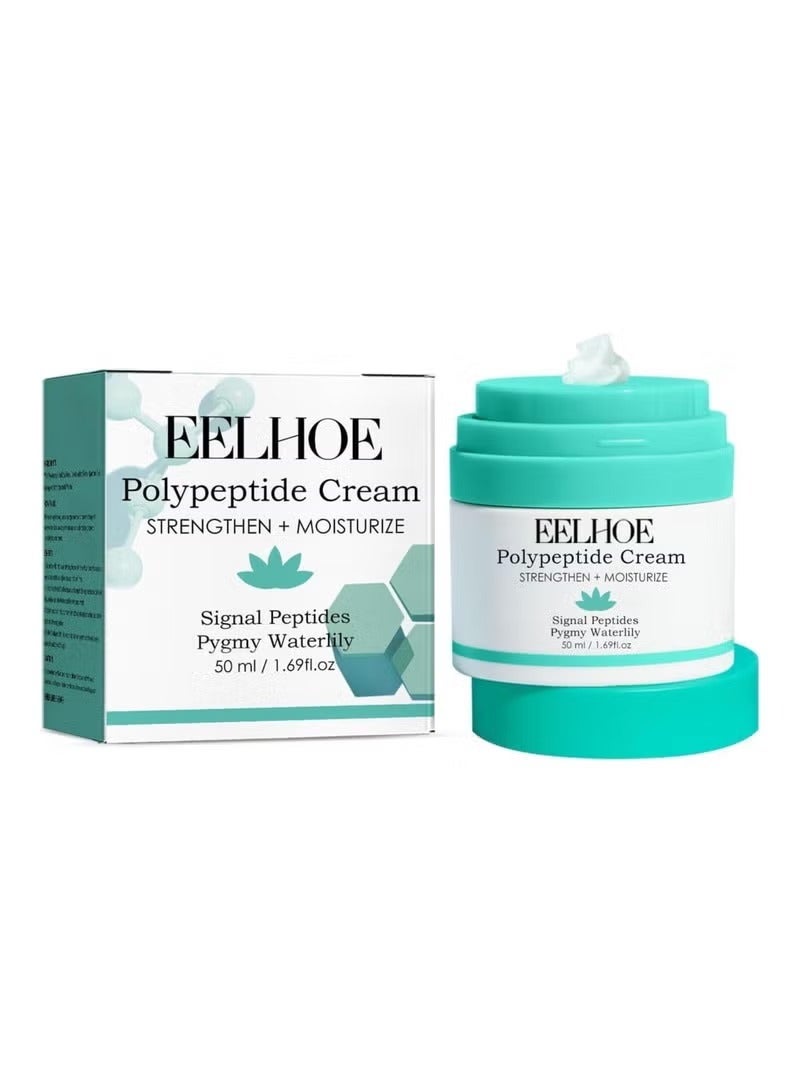 EELHOE Polypeptide Cream, Anti-Wrinkle And Anti-Aging Moisturizer, Facial Moisturizing Cream, Protein Face Moisturizer With Amino Acids, Firm Moisturize Skin, 50 ML - Image 2