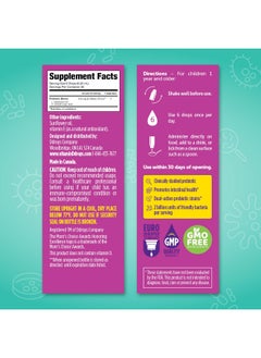 Ddrops Ddrops Kids Probiotic Liquid Drops, Dual Probiotic Support, Helps Support Kids' Immune and Digestive Health, 30 Servings  - Image 1