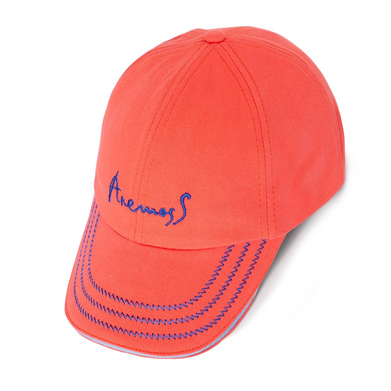 Anemoss Casual Curve Peak Cap, Embroidered Coral Anchor Baseball Cap, 100% Cotton, Breathable Material, Hat for Men & Women, Adjustable Metal Buckle Strap - Image 4