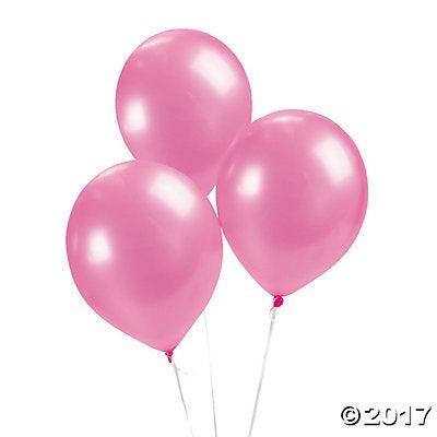 Evisha HD Big Size Metallic/Latex Green and Pink Balloons, Theme Party, Party Decoration, Birthday Party Pack of 50 - Image 2