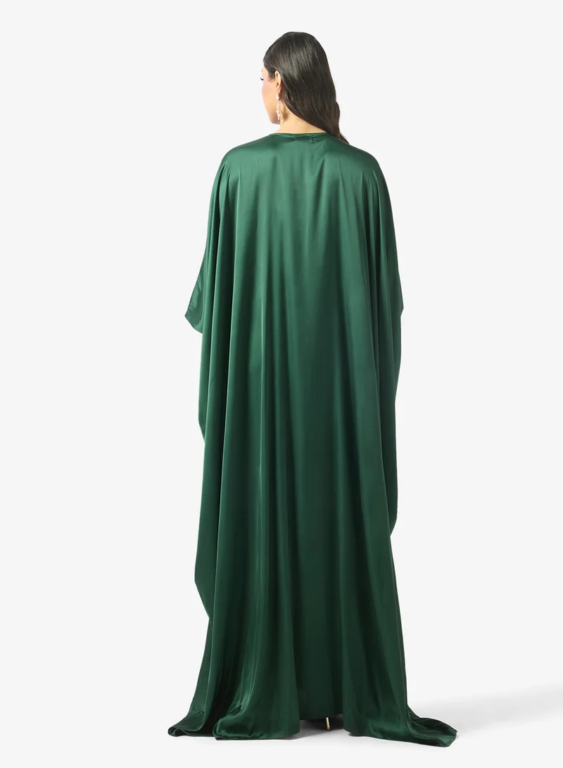 Golden Apple V-Neck Jalabiya