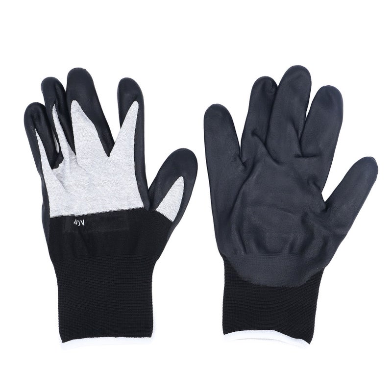 1 Pair Electrical Insulated Gloves Nylon Rubber Ultra Thin Non Slip 400V Insulation Gloves for Installation Repair Tasks - Image 1