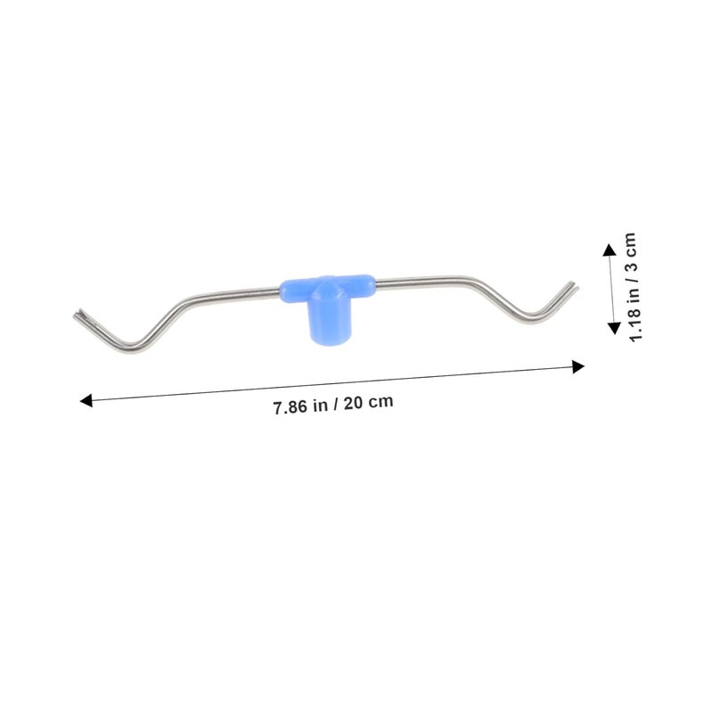 خطاف عمود محمول للتسريب الوريدي من الفولاذ المقاوم للصدأ - حامل معدات مستشفى - Image 4
