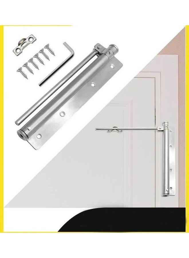 Automatic Door Closer, Heavy Duty and Safety Auto Door Closer for Storm Door, Door Closer with Adjustable Closing Speed, Smooth and Quiet Door Closer for Home or Commercial Use - Image 1