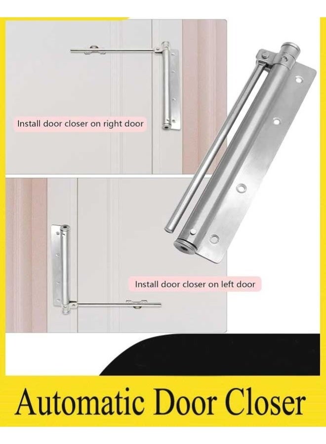Automatic Door Closer, Heavy Duty and Safety Auto Door Closer for Storm Door, Door Closer with Adjustable Closing Speed, Smooth and Quiet Door Closer for Home or Commercial Use - Image 3