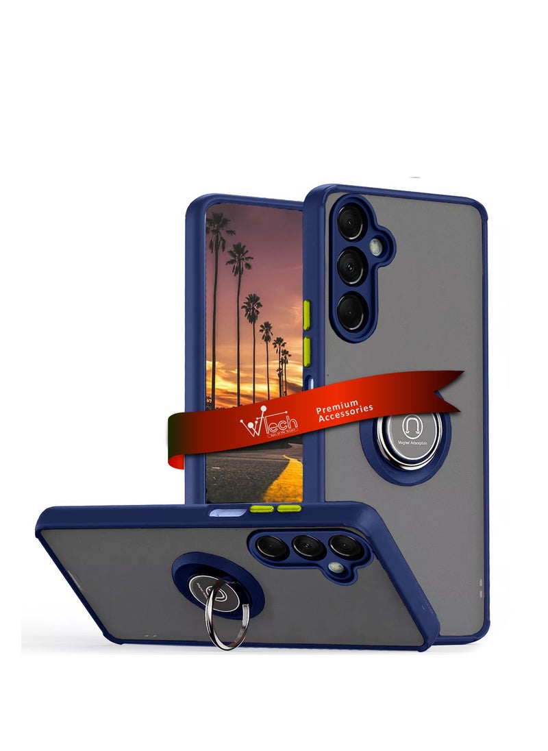 Samsung Galaxy A16 5G 2024 Finger Grip Magnetic Hold Kickstand Ring Finger With Built-In Iron Case Cover - Navy Blue - pzsku/ZEBC5BFE02D3C184DB018Z/45/_/1726152049/bee4283f-9dc8-4923-b90e-090c61bcbed8