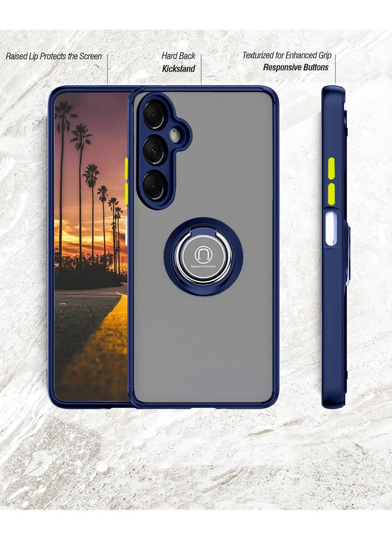 Samsung Galaxy A16 5G 2024 Finger Grip Magnetic Hold Kickstand Ring Finger With Built-In Iron Case Cover - Navy Blue - pzsku/ZEBC5BFE02D3C184DB018Z/45/_/1726152123/6145e85a-155b-4518-bae8-6db14ee5e9b7