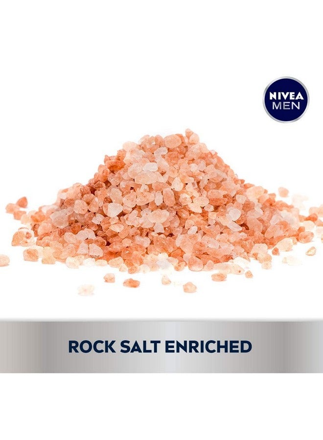 NIVEA MEN Deep Clean Rock Salts Body Wash Exfoliating Rock Salt Body Wash 3 Pack Of 16.9 Fl Oz Bottles - Image 4