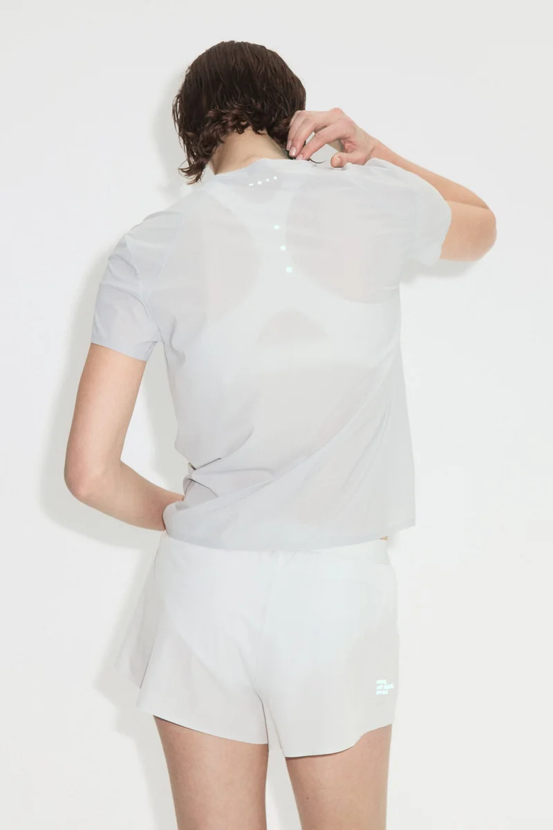 H&M  Regular Fit Running T-shirt with DryMove™ for Women | Best Price UAE