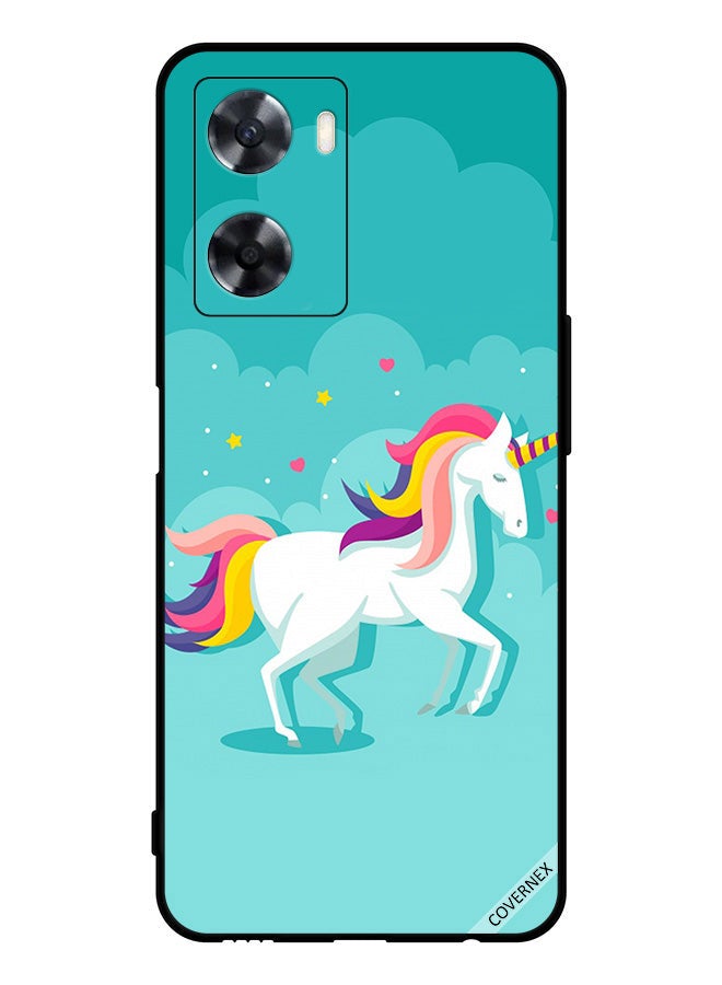 Covernex Protective Case Cover For Oppo A57s Unicorn Walking - Image 1