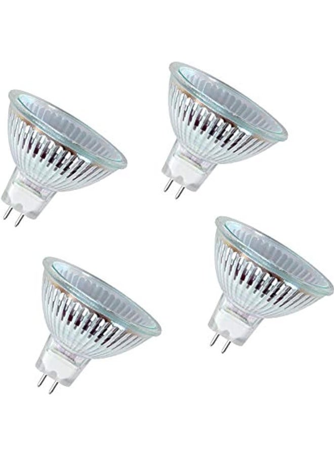 OSRAM Long Lasting Home Decorative And Durable Halogen Reflector Standard Light Bulb Gu5.3 Socket 12 Volt 50 Watt 36 Degree Beam Angle Warm White/2800K Pack Of 4 - Image 1