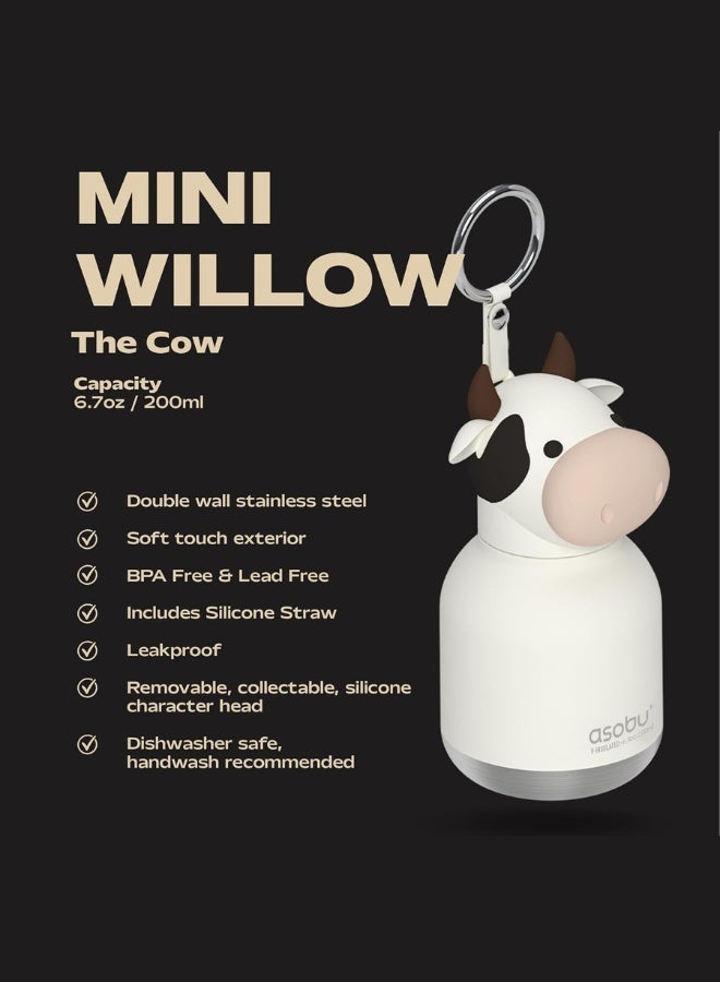 asobu Cow Mini Bestie Bottle 200ml - Image 2