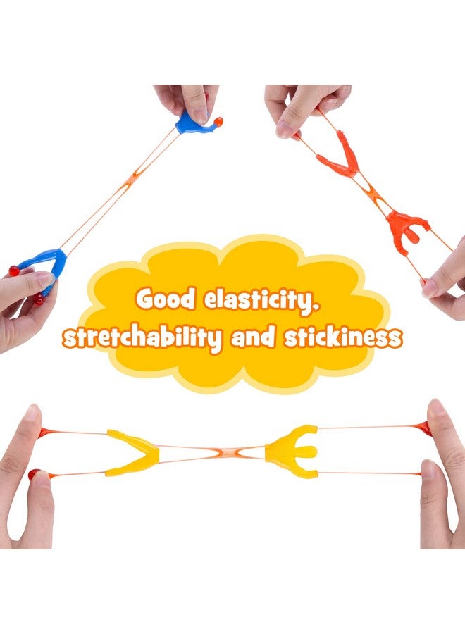 شيندل 50 قطعة من متسلقي الجدران القابلين للتمدد، متسلقي الجدران اللاصقين، لعبة لاصقة، ألعاب فيدجيت ممتعة، سلة جوائز للفصول الدراسية، حشو البيض للأطفال - Image 3