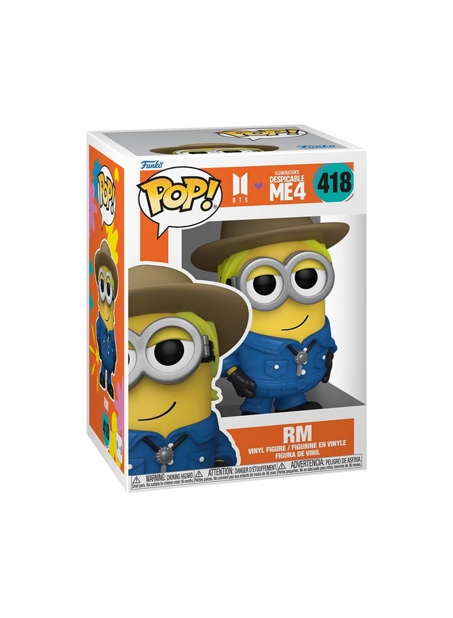 Funko فانكو بوب! روكس: مينيونز إكس بي تي إس - آر إم - بي تي إس + مينيونز - تمثال فينيل قابل للجمع - فكرة هدية - بضائع رسمية - للأطفال والكبار - لمحبي الأفلام والموسيقى - تمثال لجمع المعجبين والعرض - Image 1