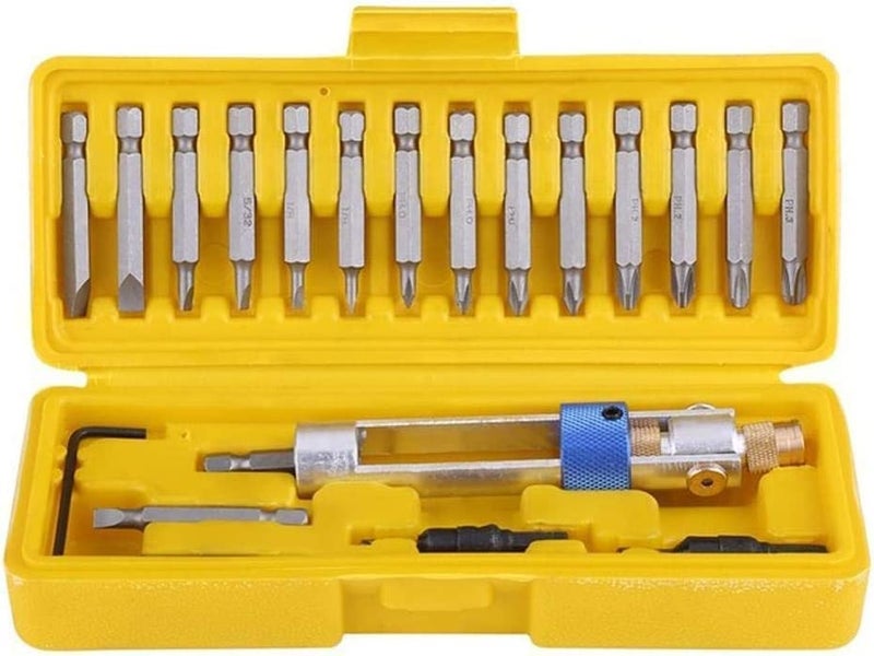 KANAbee Halftime Drill Driver Multi Screwdriver Tool 20PCSSet Newest High Speed Phillips Slot Countersink Screwdriver Head Repair Tool Kits 18 - Image 1