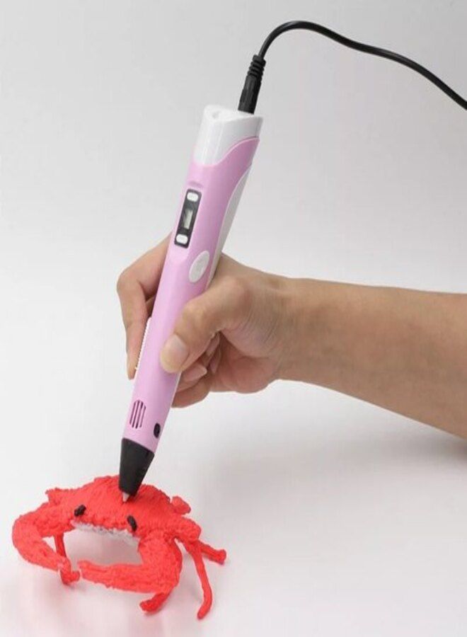 3D pen USB PRINTING PEN UPGRADED VERSION WITH USB CABLE WITH 3 METERS LONG PLA CABLE, GET A CUTE GIFT INSIDE :) :) :) - Image 1
