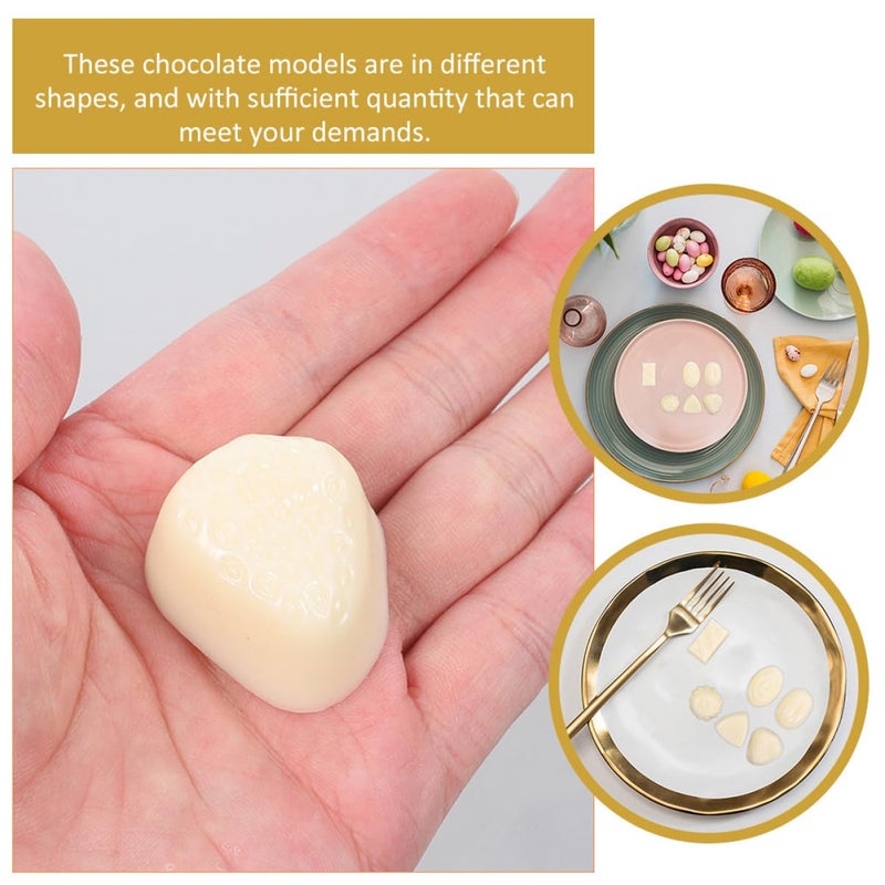 6Pcs Realistic Simulated Chocolate Maker Model Toys Bulk Decorative Decor - Image 4
