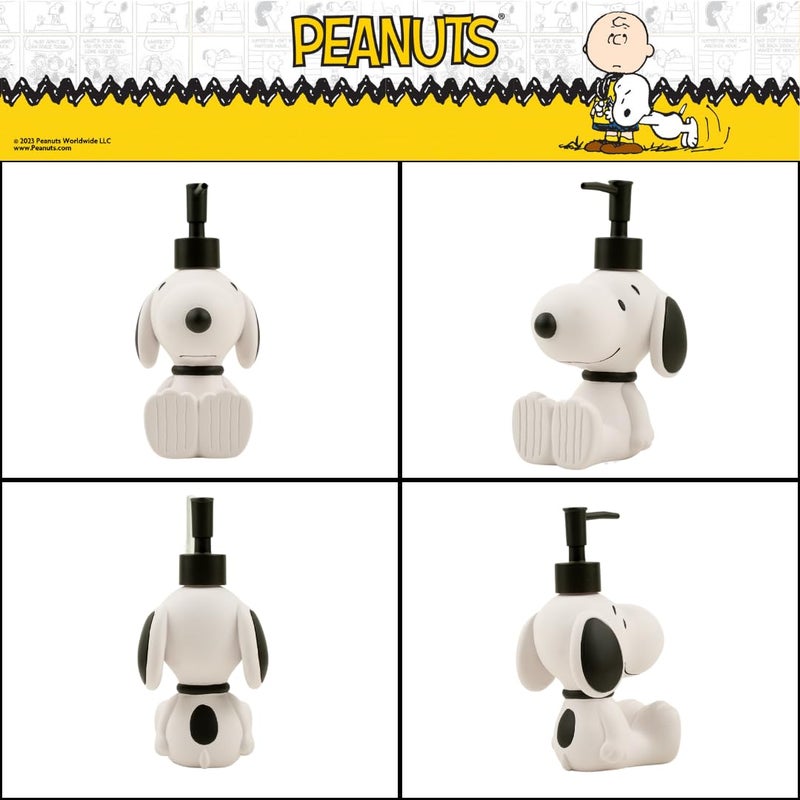 Franco Collectibles Peanuts Snoopy Soap/Lotion/Hand Sanitizer Resin Pump Dispenser, 10.01 Ounces, (Officially Licensed Product) by Franco - Image 5