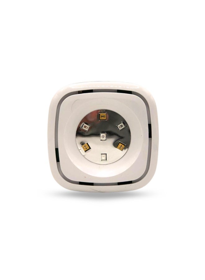 LED Multifunctional Sterilizer with Solar & USB Rechargeable Power | UVC LED Sterilization light Kills bacteria and viruses in Toilet & Other Places | Portable Compact Multi-Function Disinfection Case for Purifying Different Items & Areas | 600mAh Battery - Image 3