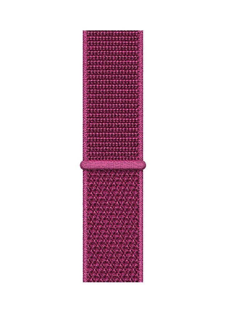 CATANES Nylon Woven Sport Strap for Apple Watch Trail Band 49mm 45mm 44mm iWatch Series Ultra/8/7/SE/6/5/4/3/2/1 Dragonfruit - Image 1