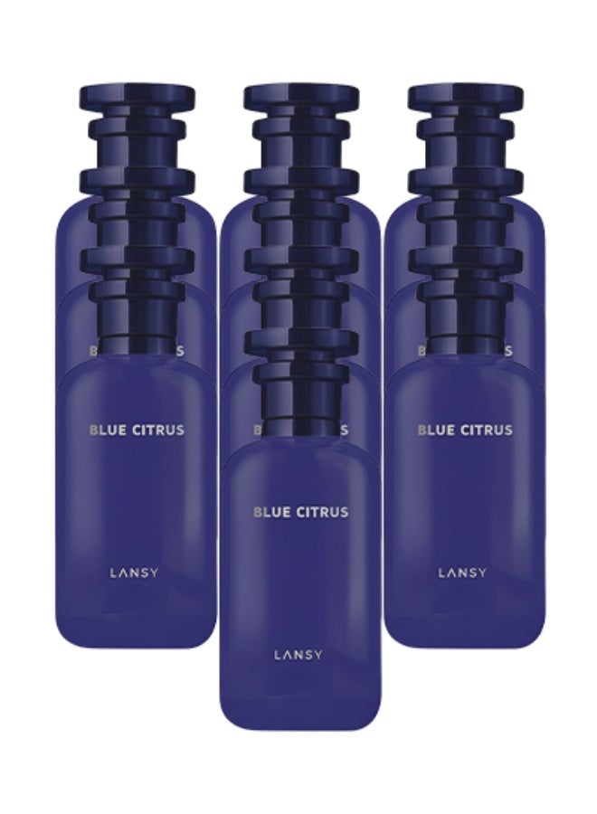 Lansy 10 Pieces Blue Citrus Perfume For Men 100ml EDP - Image 1