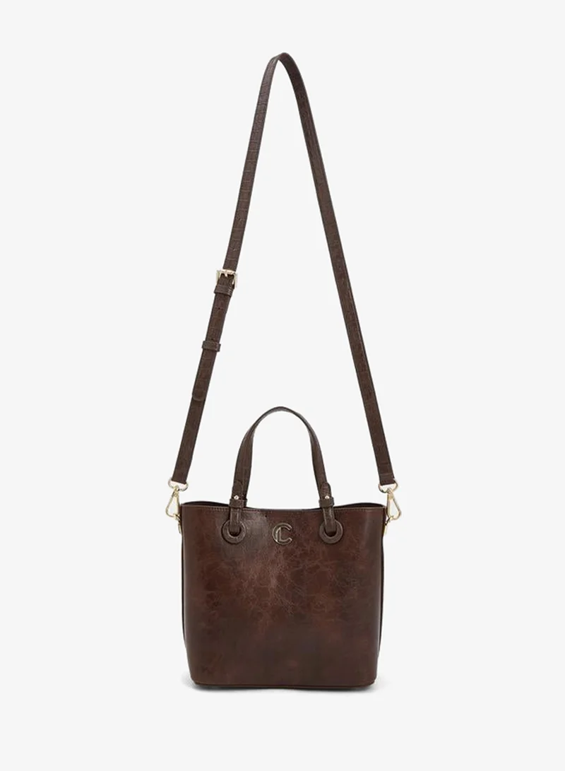 Le Confort Textured Tote Bag With Adjustable Strap