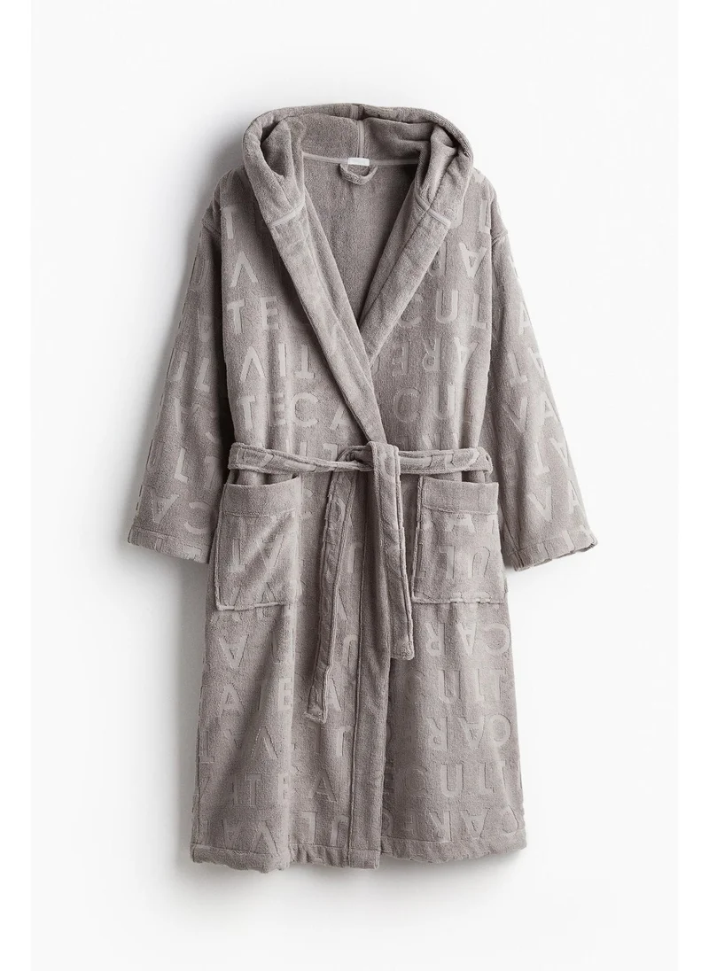 اتش اند ام Terry dressing gown