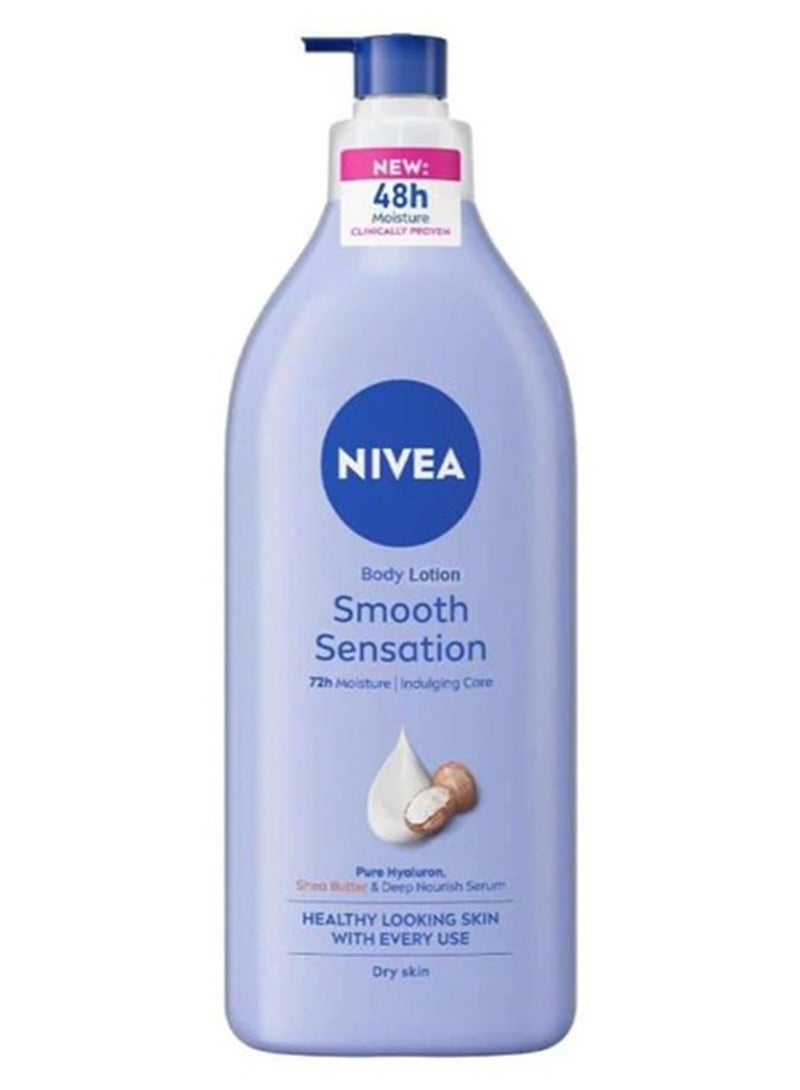 Nivea لوشن الجسم للبشرة الجافة مع زبدة الشيا و سيروم الترطيب العميق 400 مل عبوة من 3 - Image 2