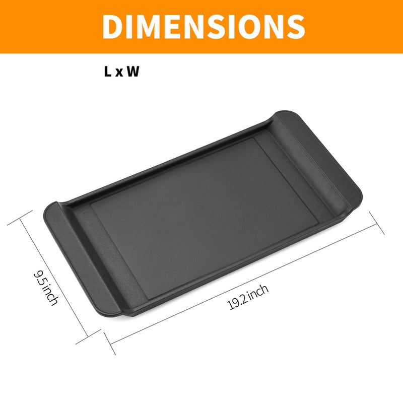 atgestore Upgraded DG61-00563A Griddle Replacement for Samsung stove Parts Top Griddle Plate Samsung Gas Range Cooktop Parts NX58H5600SS NX58H9500WS Cast Iron Center Burner Griddle Pan 1 Pcs - Image 2