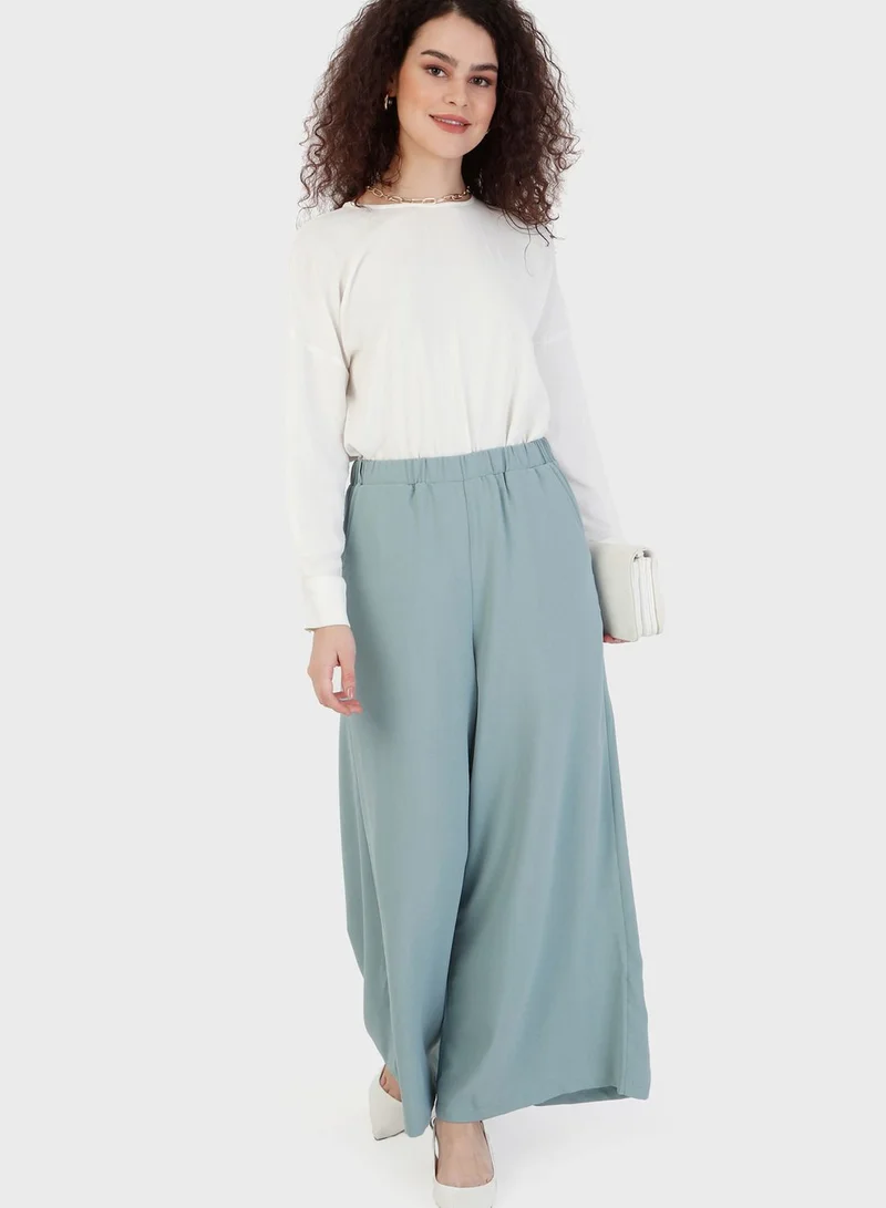 Refka by modanisa Wide Leg Pants