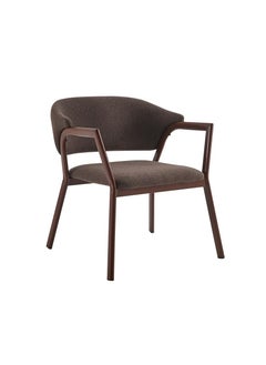 Generic Modern Fabric Lounge Armchair with Wooden Frame – Ergonomic & Comfortable Seating – Available in Black, Coffee, Gray, Beige & Brown  - Image 5