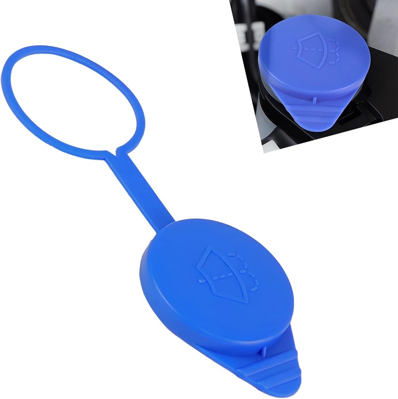 AMZAUTO Windshield Washer Fluid Cap, Windshield Wiper Washer Reservoir Fluid Tank Cap Compatible with 2012-2018 Ford Focus, Replace #CP9Z-17A605-A, 1 Pack - Image 1