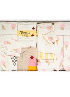 JOCKEY Baby Girl Gift Box pack of 20 Ice-cream Print  - Image 2