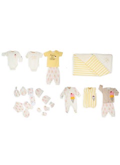 JOCKEY Baby Girl Gift Box pack of 20 Ice-cream Print  - Image 1
