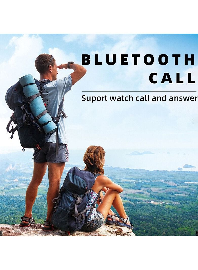 AROAQ Smartwatch Bluetooth Health Heart Rate Call Sleeping Monitoring With 150mAh Battery Smartwatch Full Touch Watch - Image 2