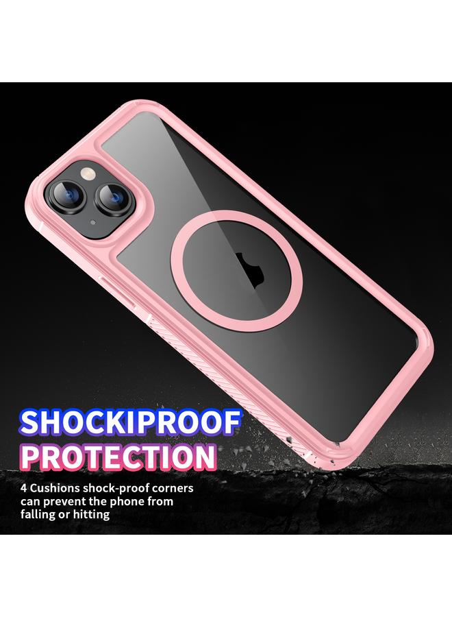 اس-توب جراب Forerunner مقاوم للصدمات مصنوع من مادة TPU الهجينة المصنوعة من الأكريليك لهاتف iPhone 15 Plus Magsafe - Image 2