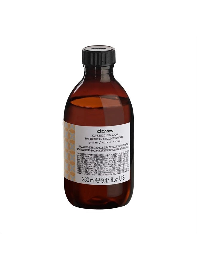 Davines Alchemic Shampoo, Golden, 9.47 fl. oz. - Image 1