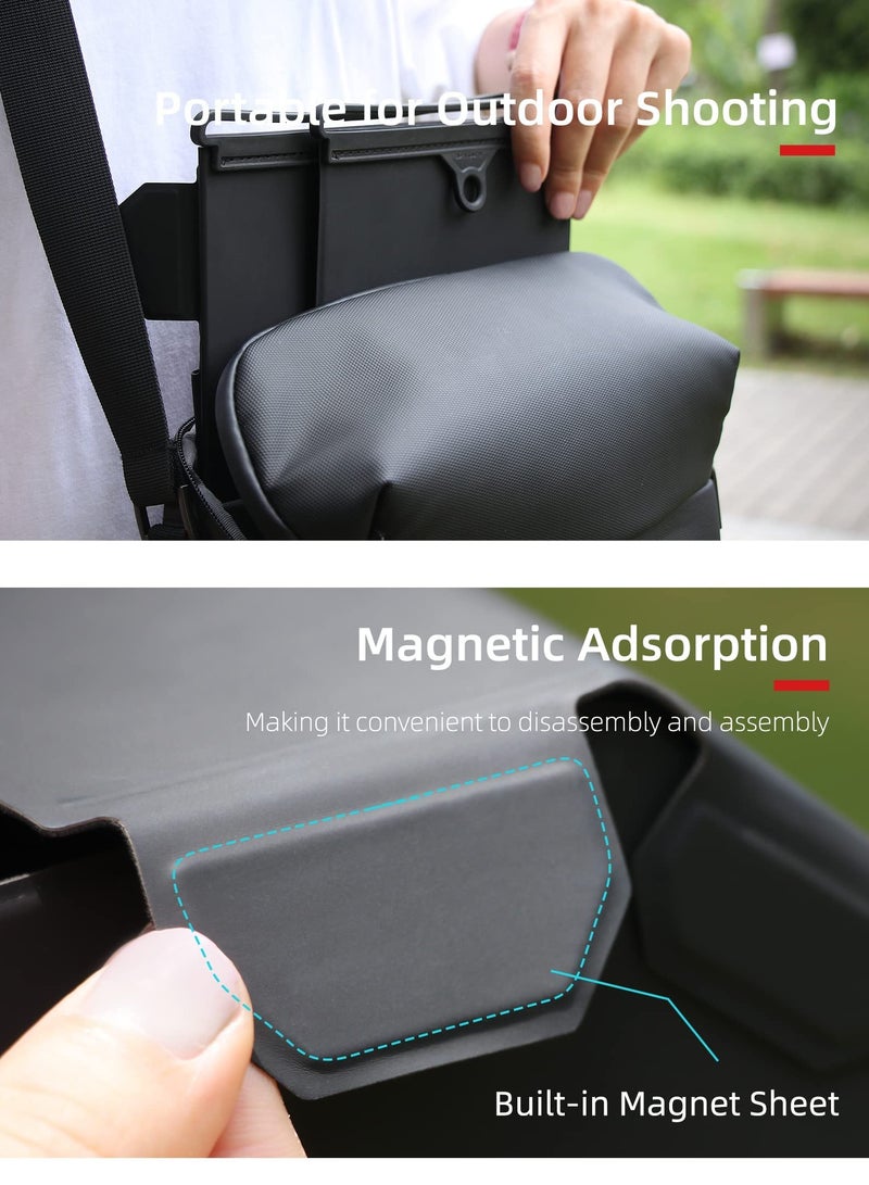 SYOSI Sunshield Sunshade for DJI mavic 3/Mini 2/Mavic Air 2/DJI Air 2S Controller Accessories, Foldable Display Sunshade (7.9 inches) - Image 5