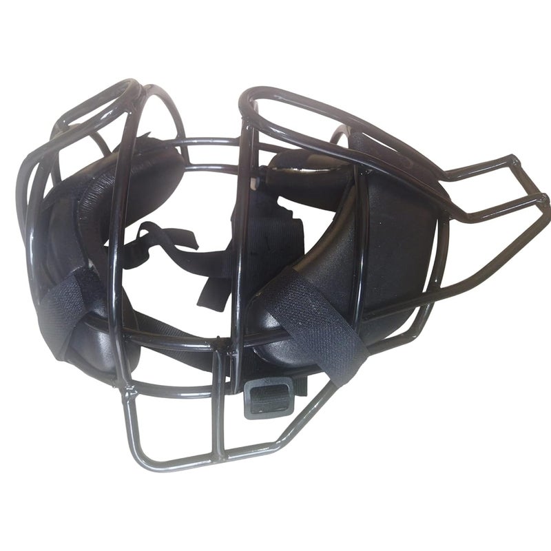 GDON Softball Baseball Catchers Protective Gear for Unisex Players Black Durable Face Guard Mask - Image 3