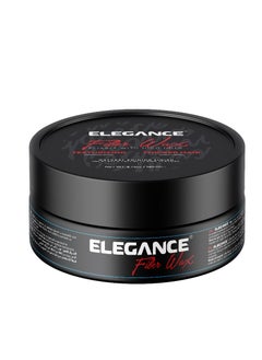 Elegance Elegance-E Series Fiber Wax 140ml: Strong Hold, Texturizing, Clear Formula, Adds Thickness, Residue-Free 