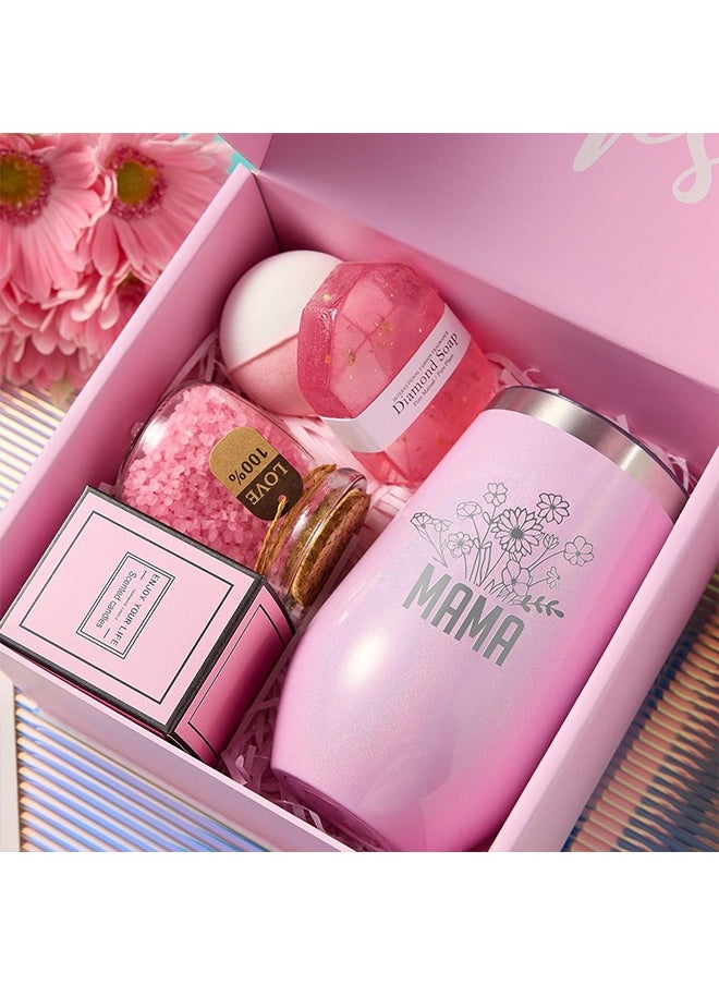 Topyich - All in One Birthday Gift Set for Women, 7 PCS Relaxing Spa Gift Basket Set, Unique Gift Ideas Gifts for Mom, Sister, Best Friend, Wife, Coworker, Teacher, Nurse - Image 1