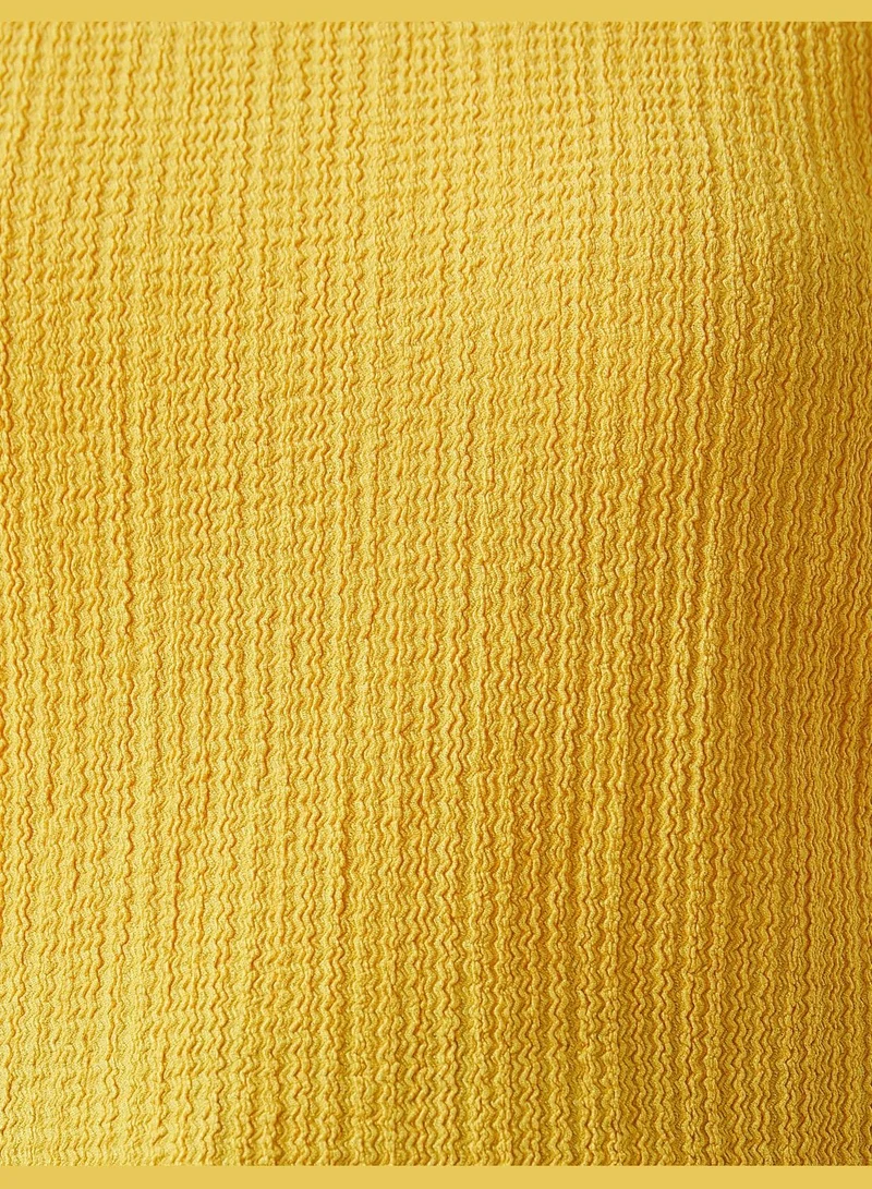 KOTON Shirred Puff Sleeve T-Shirt