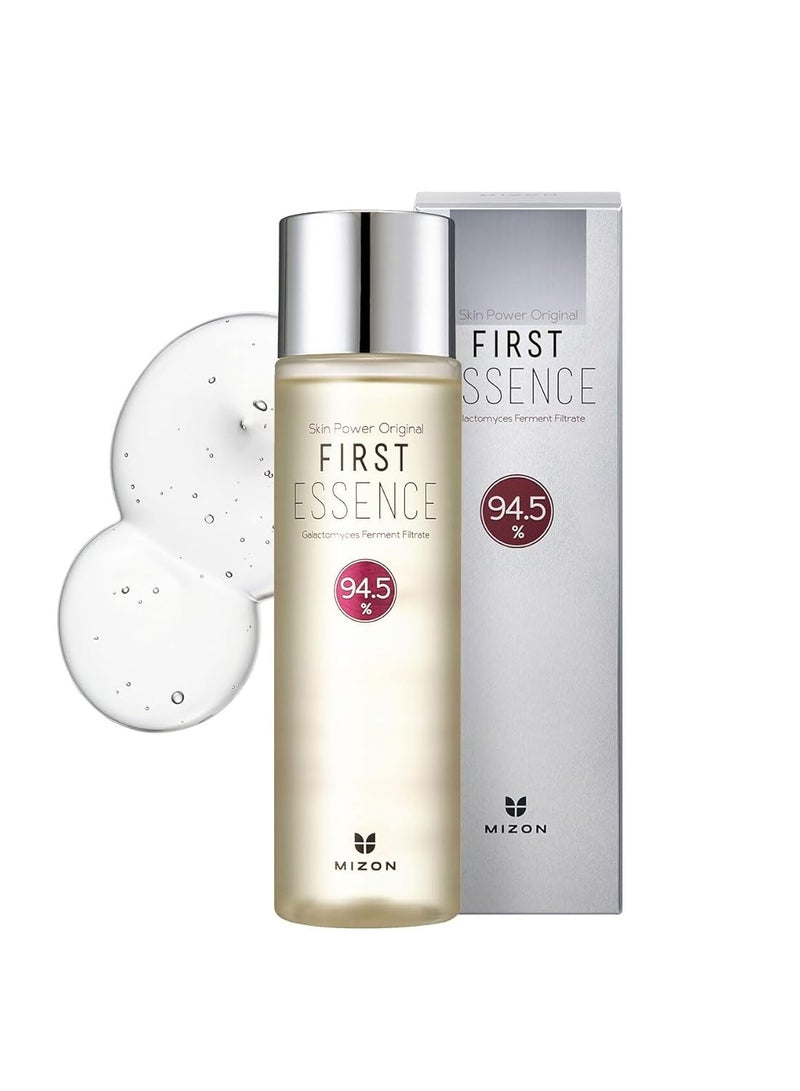 ميزون سكين باور أورجينال فيرست إسينس 94.5% مستخلص تخمير حبوب الجالاكتميس هو معزز للبشرة الكورية يساعد في ترطيب البشرة، وتقشيرها، وتجديد شبابها. (210 مل 7.10 أونصة سائلة). - Image 1