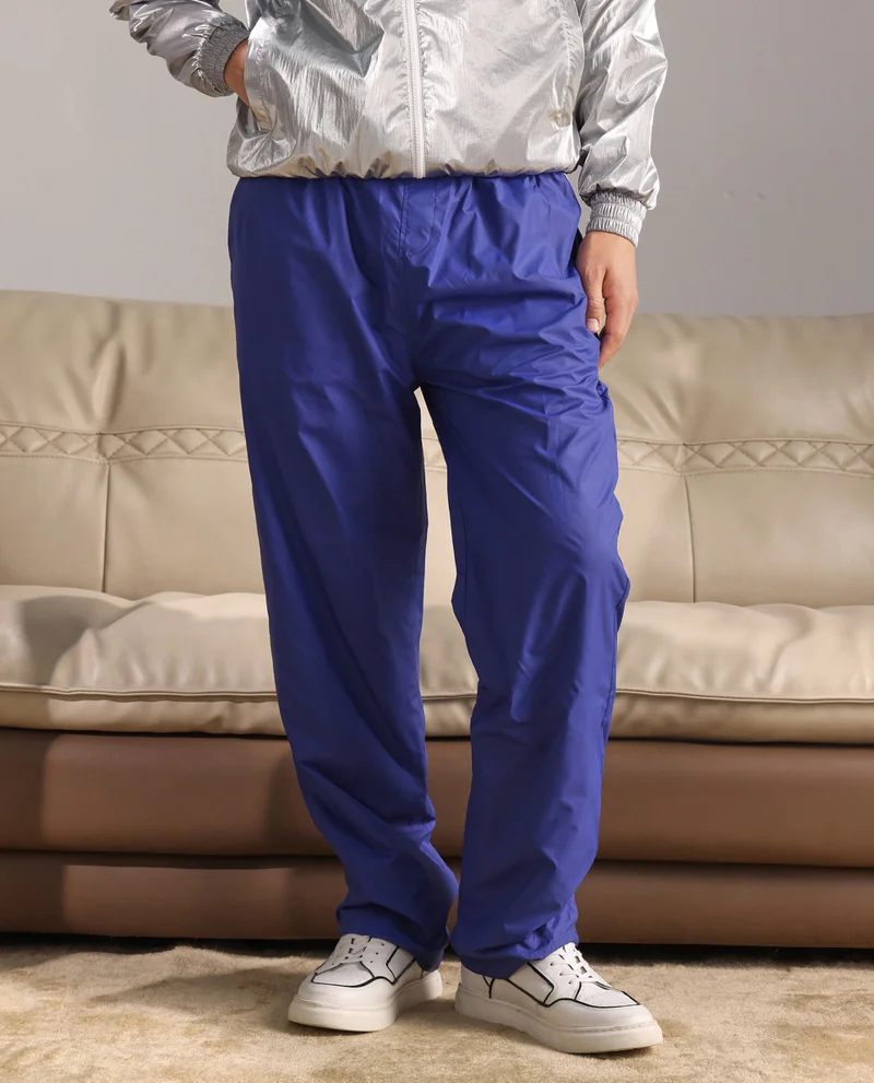 Rare Rabbit Men's Elasticate Waistband Solid Trackpant