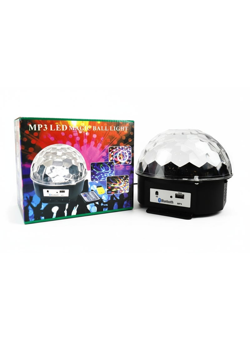 MP3 LED Magic Ball Galaxy Projector , Dynamic Liquid Sky Light, Moving Stars & Cloud Effect, Sound Reactive Lighting, Adjustable Motion Speed, AC 100-240V - Image 2