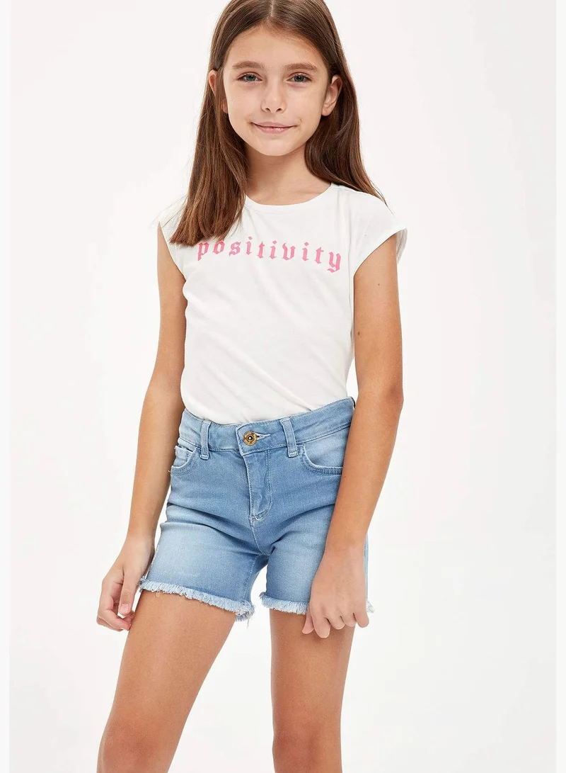 DeFacto Girl Cropped Fit Sleeveless Top