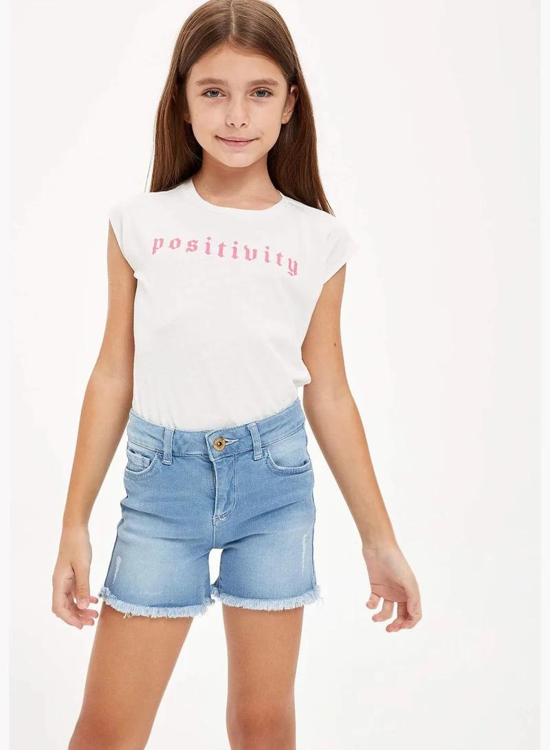 DeFacto Girl Cropped Fit Sleeveless Top